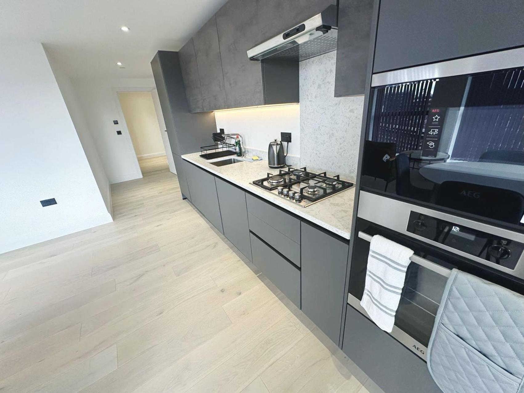 Ferienwohnung Luxury Modern Flat Near Center London Exterior foto